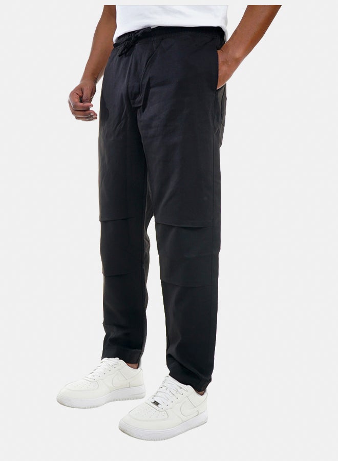 FIRE WOOD FireWood Chino Jogger Pants Regular Fit Casual For Men- Black - Image 2